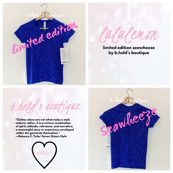 lululemon Limited Ed Swiftly Tech Short Sleeve SeaWheeze Chroma Psychic Sz 4 NWT - Picture 1 of 15